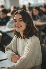 A person studying or relaxing with a book and possibly learning new things
