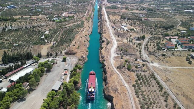 Greece, Corinth Canal, beautiful place