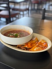 Quesabirria Tacos with Consome