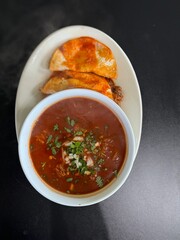 Quesabirria Tacos with Consome