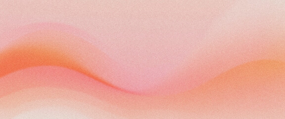 Subtle Symphony of Peach and Coral Hues in Grainy Gradient Abstract Noise Texture, Perfect for Sophisticated Designs Needing Seamless Color Transitions and Textural Depth