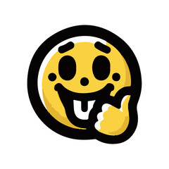 Smiley Face Emoji Vector Icon: High-Resolution, Versatile Icon for Digital and Graphic Design