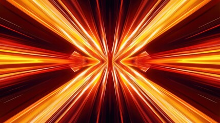 Obraz premium Abstract Lights Tunnel