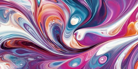 Obraz premium Abstract Swirl Artwork