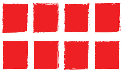 Chalk texture stain set. Hand drawn chalk background doodle effect stain collection for crayon brush design, scratch frame shape. Crayon texture pencil effect. Vector illustration EPS 10