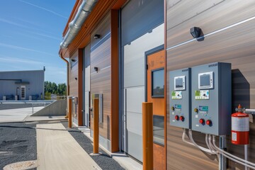 State-of-the-Art Energy Efficient Facility with Smart Meters and Renewable Energy Integration