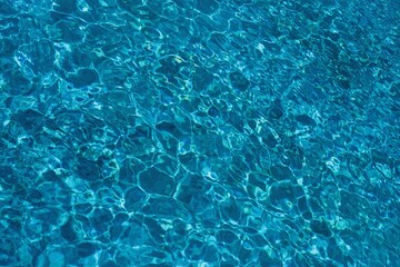 水面が揺らめくプール、背景