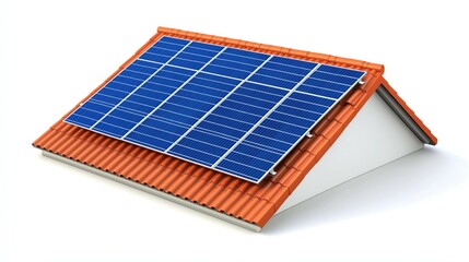 Solar panel  professional advertising poster 