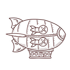 Steampunk Airship