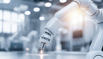 A futuristic concept of Earth with digital lines and lights extending into space, representing the power of cloud computing, big data, and the internet of things IoT