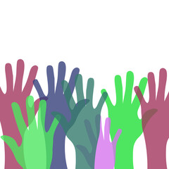 hand, holiday, people, democracy, freedom