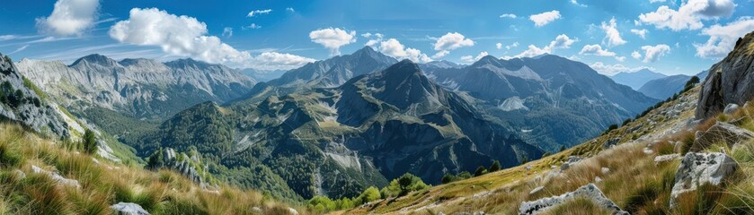 Alpine scenery