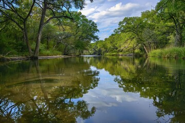 Fototapeta premium River bend