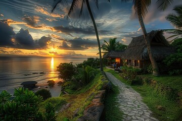 Fototapeta premium Tropical paradise