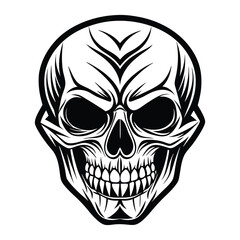 Fototapeta premium Skull Vector Pro Vector