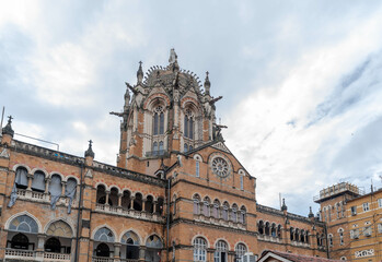 Chhatrapati Shivaji Maharaj Terminus, formerly Victoria Terminus in the Indian city of Mumbai, India.