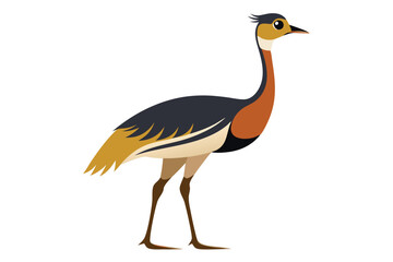 Kori Bustard clean silhouette color I.eps