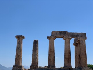 Ancient ruins in Greece