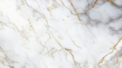 Luxurious white Carrara statuaries marble texture background. Calacatta glossy marble with golden streaks. Luxury White Gold Marble texture background vector. Panoramic Marbling texture design.