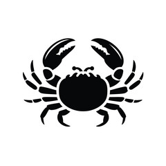 Silhouette of a Crab