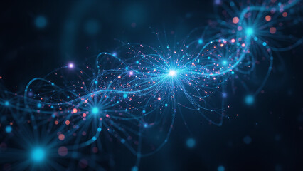 Obraz premium abstract background with lights