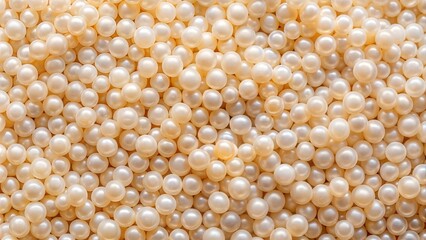 Texture of pearl tapioca, round and chewy, for desserts and bubble tea recipes