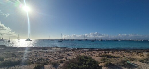 Playa idilica en Formentera