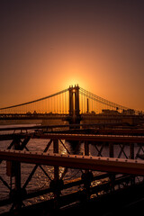 Brooklyn Bridge in New York City