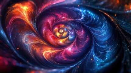 hypnotic swirls patterns on a dark background symbolize mind control in a psychological experiment banner