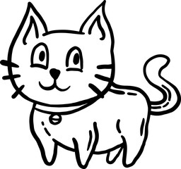 cat doodle