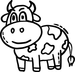 cow doodle