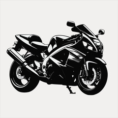 High-Quality Motorcycle Vector Illustrations