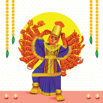 seat of power (Shakti peeth) Goddesses saptashrungi, Navratri Festival maharastra