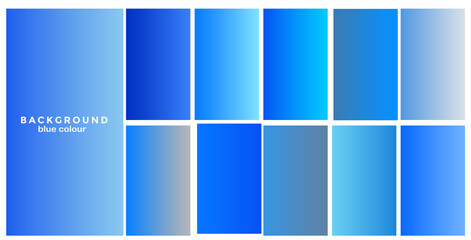 Blue Gradient Background with Abstract Smooth Color Transitions for Minimalist and Modern Designs
