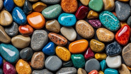 colorful stones background
