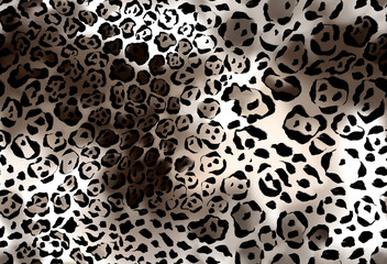 Leopard and zebra pattern design, illustration background, brown leopard and zebra design pattern.