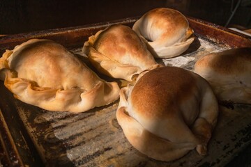 Traditional Argentine food. The empanadas