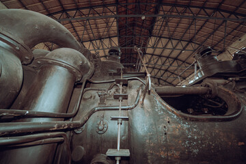 The gas engine plant in Unterwellenborn is an impressive testimony to German industrial history....