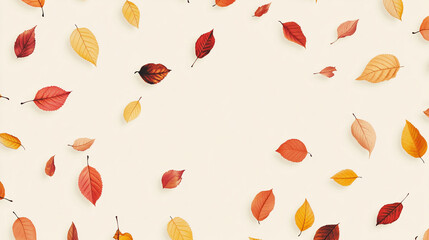 Autumn Leaves in Sunlight