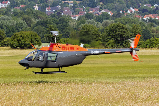 Bell 206B JetRanger III helicopter from Heeresflieger Internationales Hubschrauberausbildungszentrum at Buckeburg, Germany