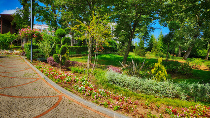 Plant, tree and flower species in the Trabzon Botanical Garden