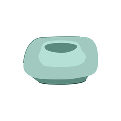 display egg holder cartoon. ceramic plastic, wooden metal, countertop fridge display egg holder sign. isolated symbol vector illustration