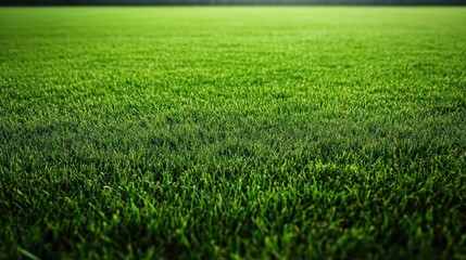 Obraz premium Green Grass Field