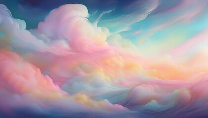 abstract background with clouds