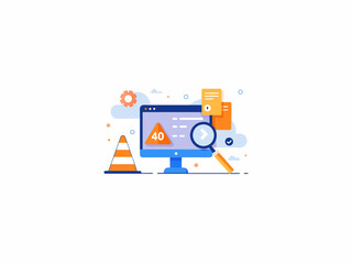 Web Template Error 404 landing page not found