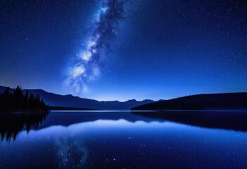 breathtaking night sky adorned dazzling twinkling stars illuminating darkness, celestial, cosmos, universe, astronomy, beauty, illumination, constellations