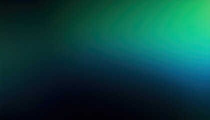 Serene Gradient Horizon. Vibrant Shades of Green to Deep Blue Creating a Tranquil Abstract Backdrop Evoking Depth and Calmness in a Modern Minimalist Style