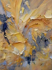 abstract watercolor stucco