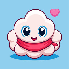 Obraz premium cute cloud design. vactor design.