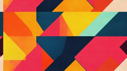 Abstract background featuring a colorful geometric texture ideal for use as a simple pattern in tablecloth fabric garment textiles artwork backdrops theme templates graphic wallpapers digital pain